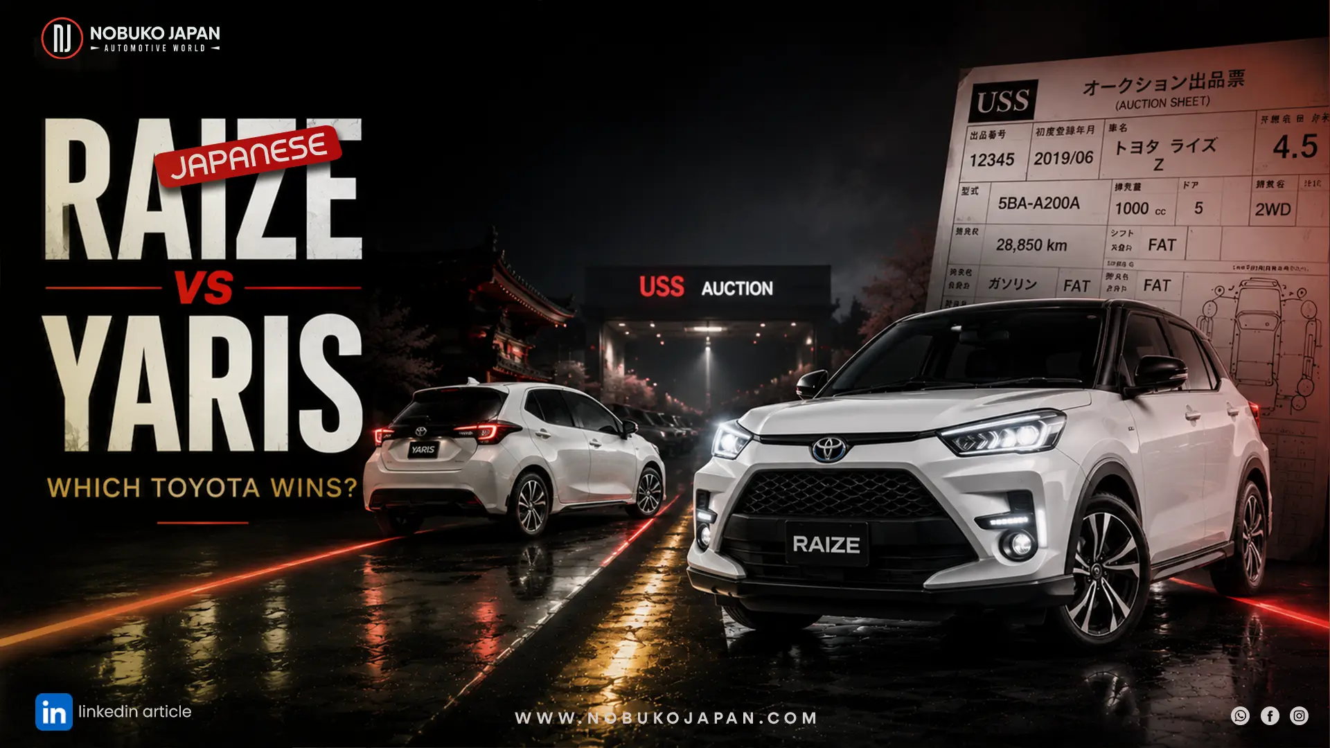 Toyota Raize vs Toyota Yaris Hatchback: The Complete Comparison for Pakistani Buyers 2026