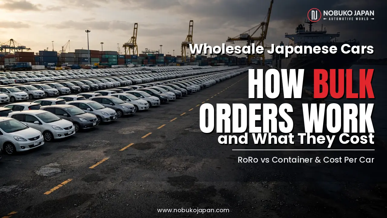 Wholesale Japanese Cars How Bulk Orders Work and What They Cost