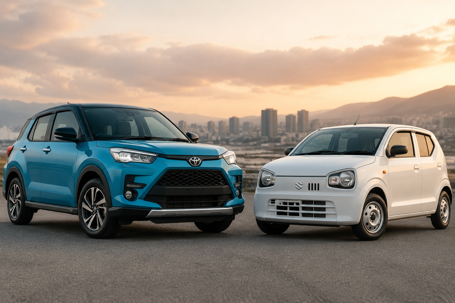 Toyota Raize vs Suzuki Alto Which Is Better for Pakistani 