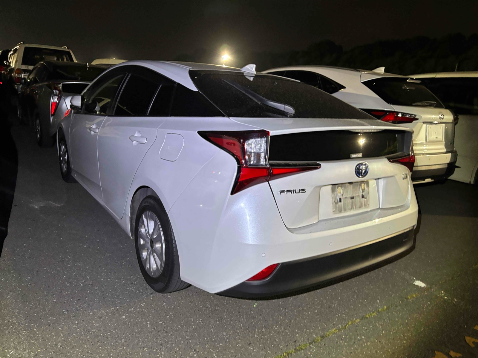 2021 TOYOTA PRIUS 3.5 auction-graded Japanese used car for sale export to United Kingdom 