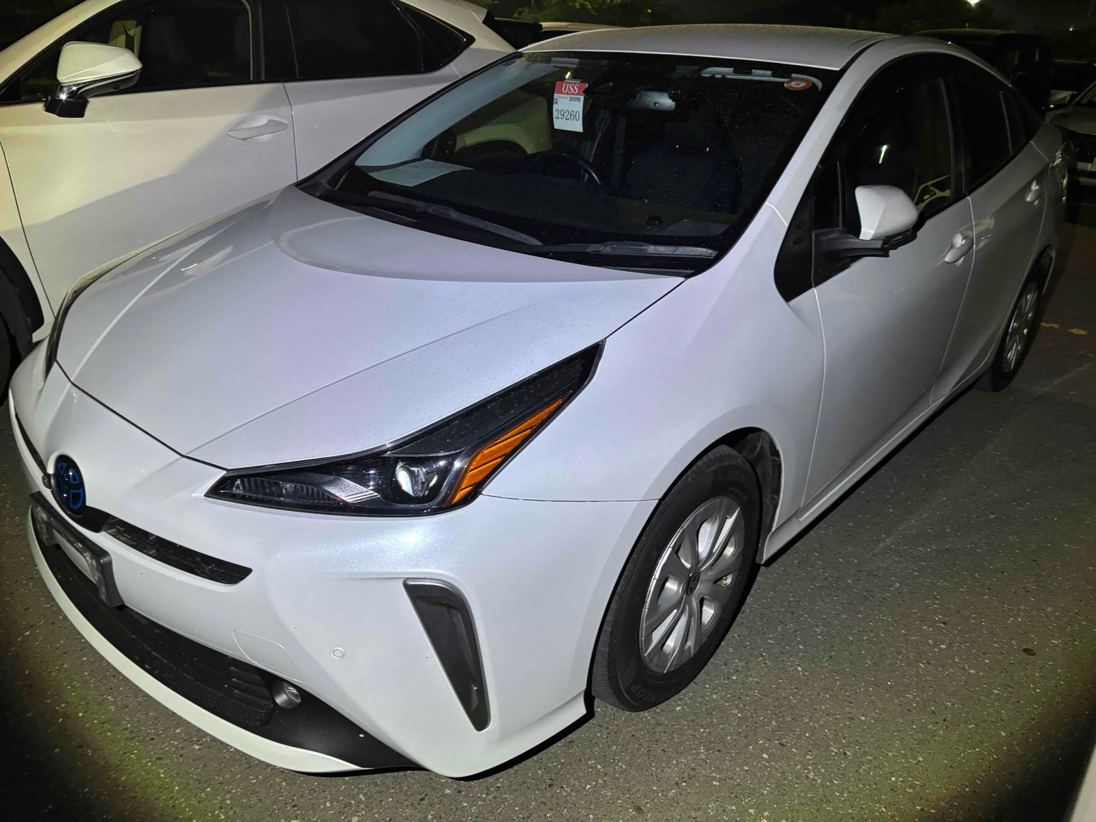 2021 TOYOTA PRIUS 3.5 auction-graded Japanese used car for sale export to United Kingdom 