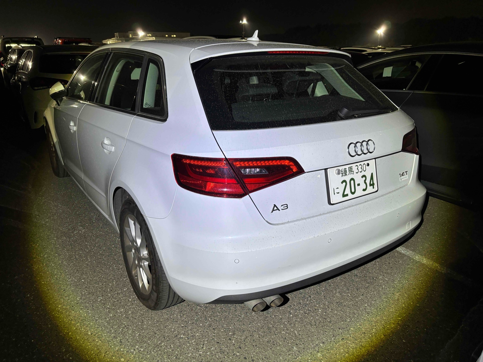 2014 AUDI A3 4 auction-graded Japanese used car for sale export to United Kingdom 