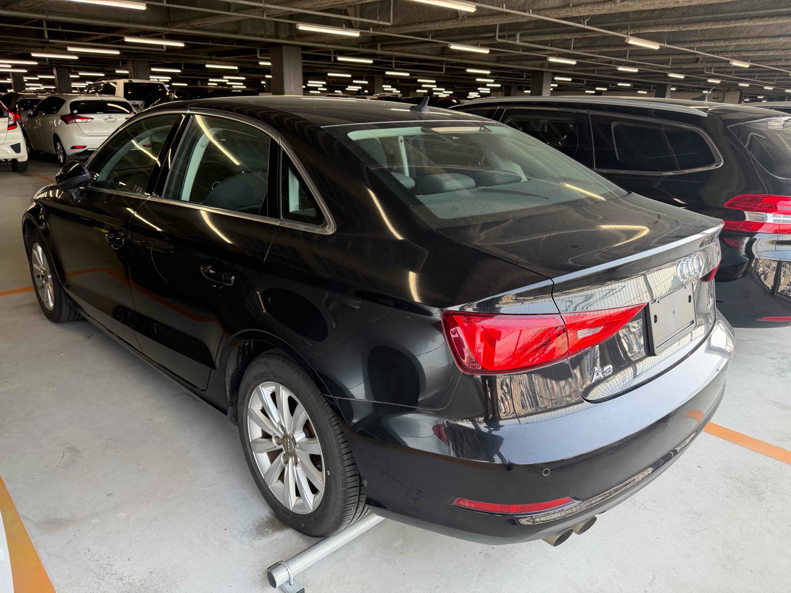 2014 AUDI A3 SEDAN 4 auction-graded Japanese used car for sale export to United Kingdom 
