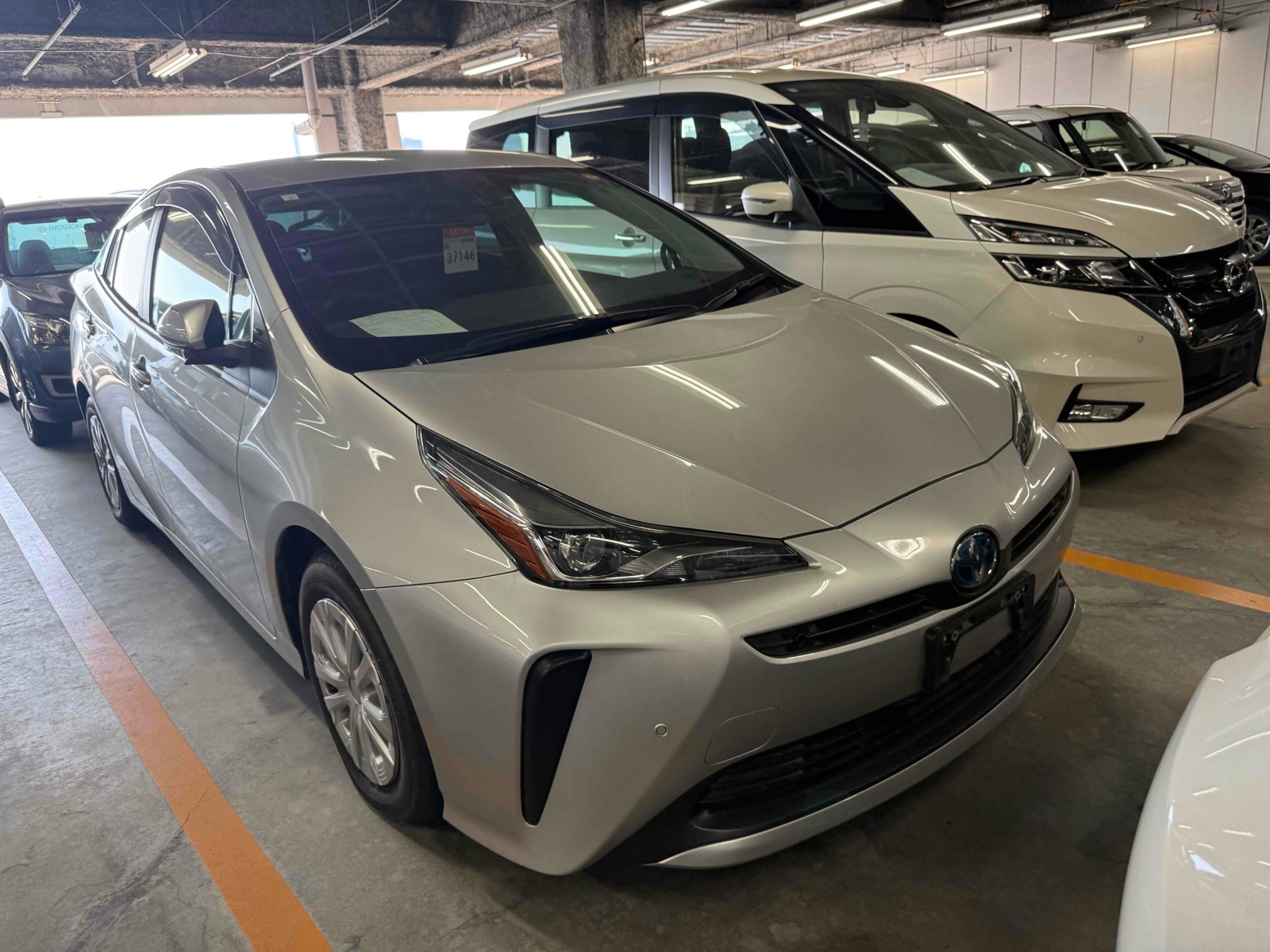 2021 TOYOTA PRIUS 4 auction-graded Japanese used car for sale export to United Kingdom 