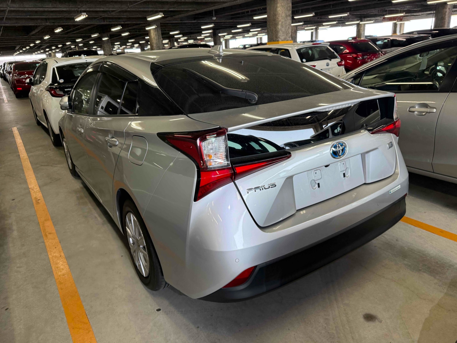 2021 TOYOTA PRIUS 4 auction-graded Japanese used car for sale export to United Kingdom 
