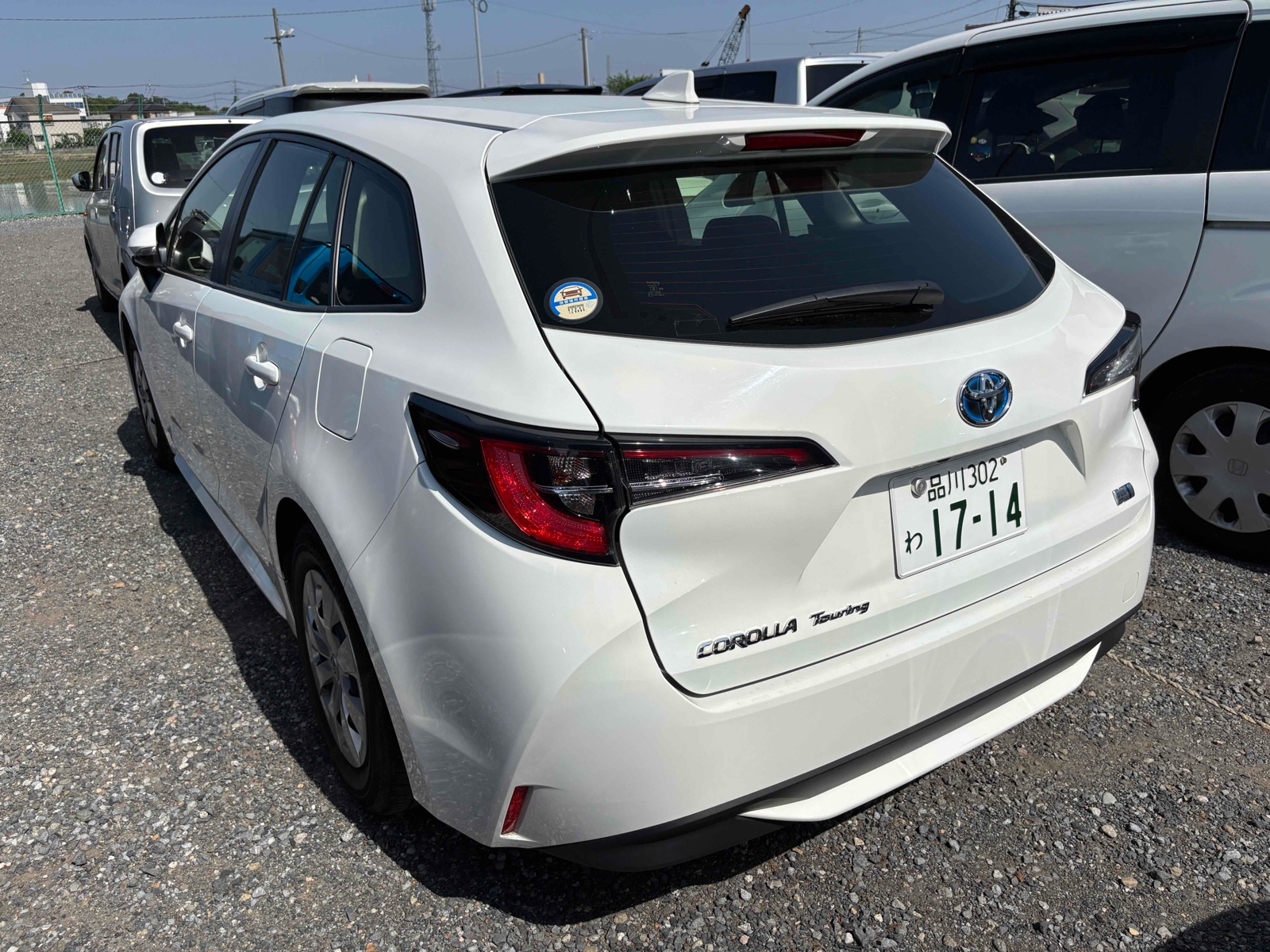 2023 TOYOTA COROLLA TOURING 4 auction-graded Japanese used car for sale export to United Kingdom 