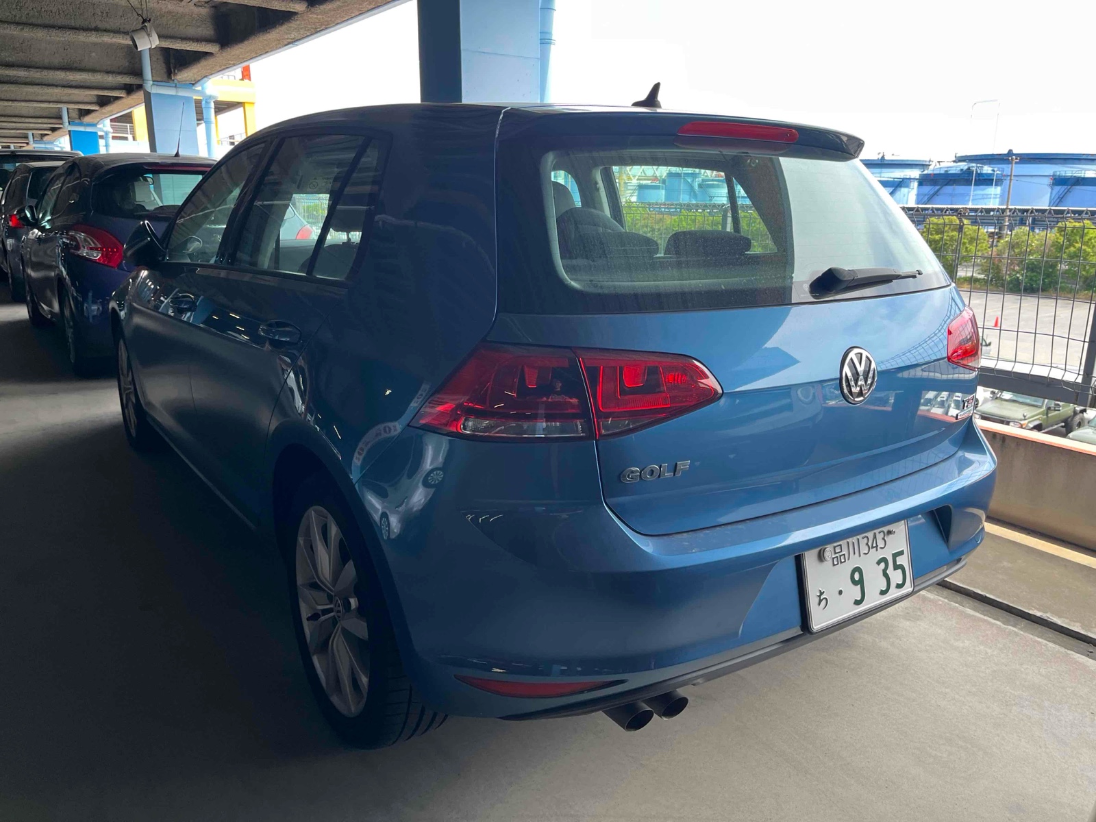 2014 VOLKSWAGEN GOLF 4 auction-graded Japanese used car for sale export to United Kingdom 