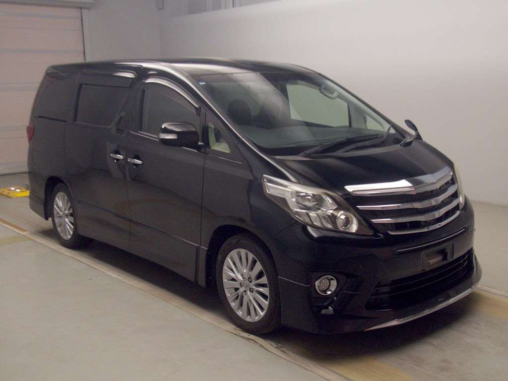 2014 TOYOTA ALPHARD 4 auction-graded Japanese used car for sale export to United Kingdom 