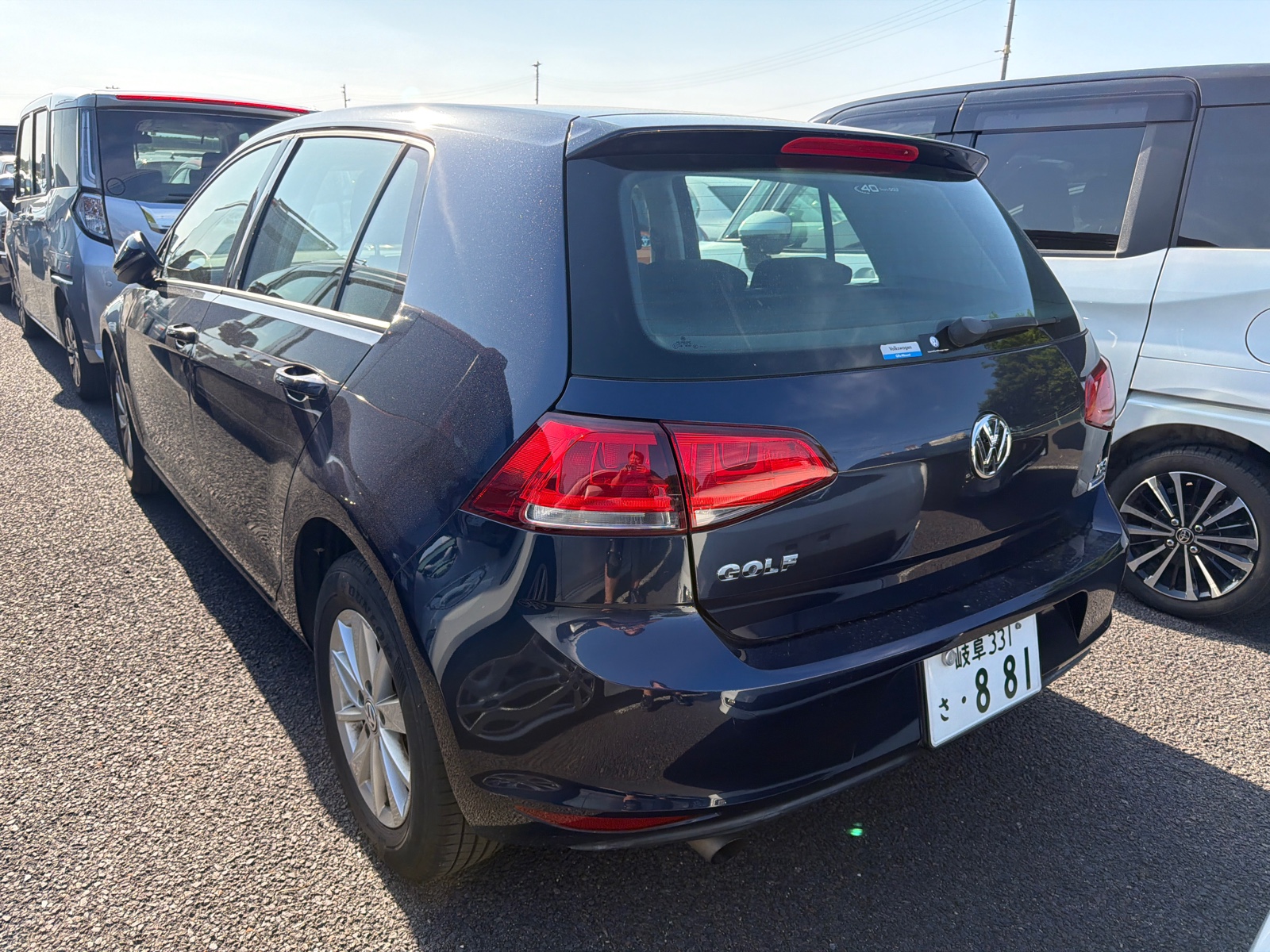 2015 VOLKSWAGEN GOLF 3.5 auction-graded Japanese used car for sale export to United Kingdom 