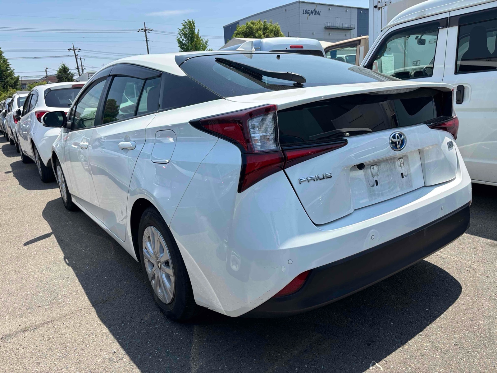 2021 TOYOTA PRIUS 4 auction-graded Japanese used car for sale export to United Kingdom 