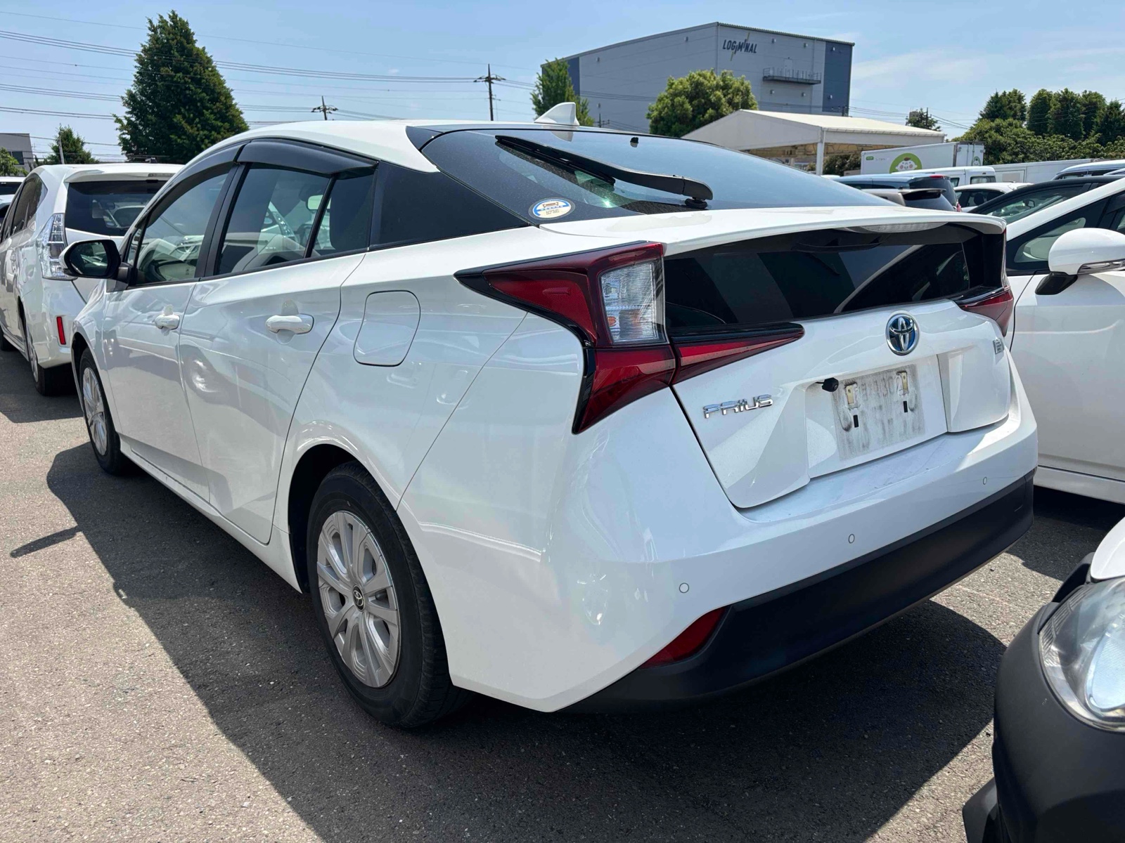 2021 TOYOTA PRIUS 3.5 auction-graded Japanese used car for sale export to United Kingdom 