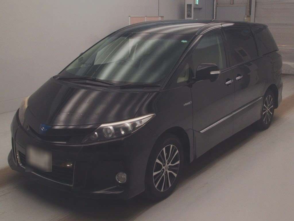 2013 TOYOTA ESTIMA 3.5 auction-graded Japanese used car for sale export to United Kingdom 