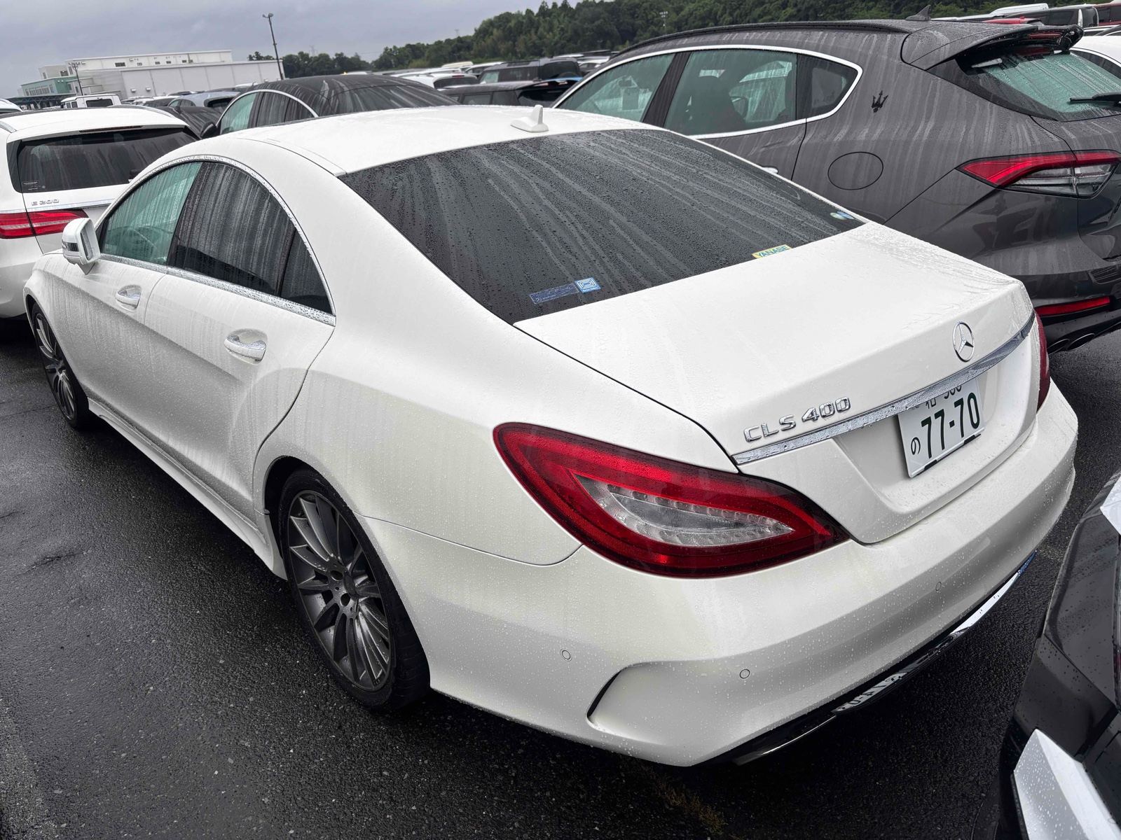 2015 MERCEDES BENZ CLS CLASS 4 auction-graded Japanese used car for sale export to United Kingdom 