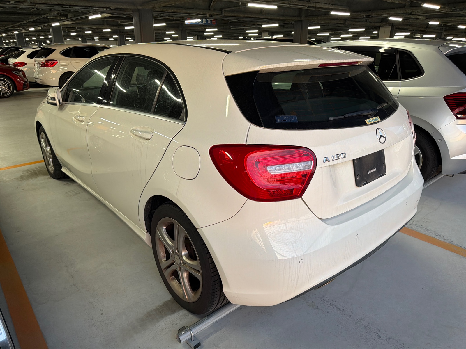 2014 MERCEDES BENZ A CLASS 4 auction-graded Japanese used car for sale export to United Kingdom 