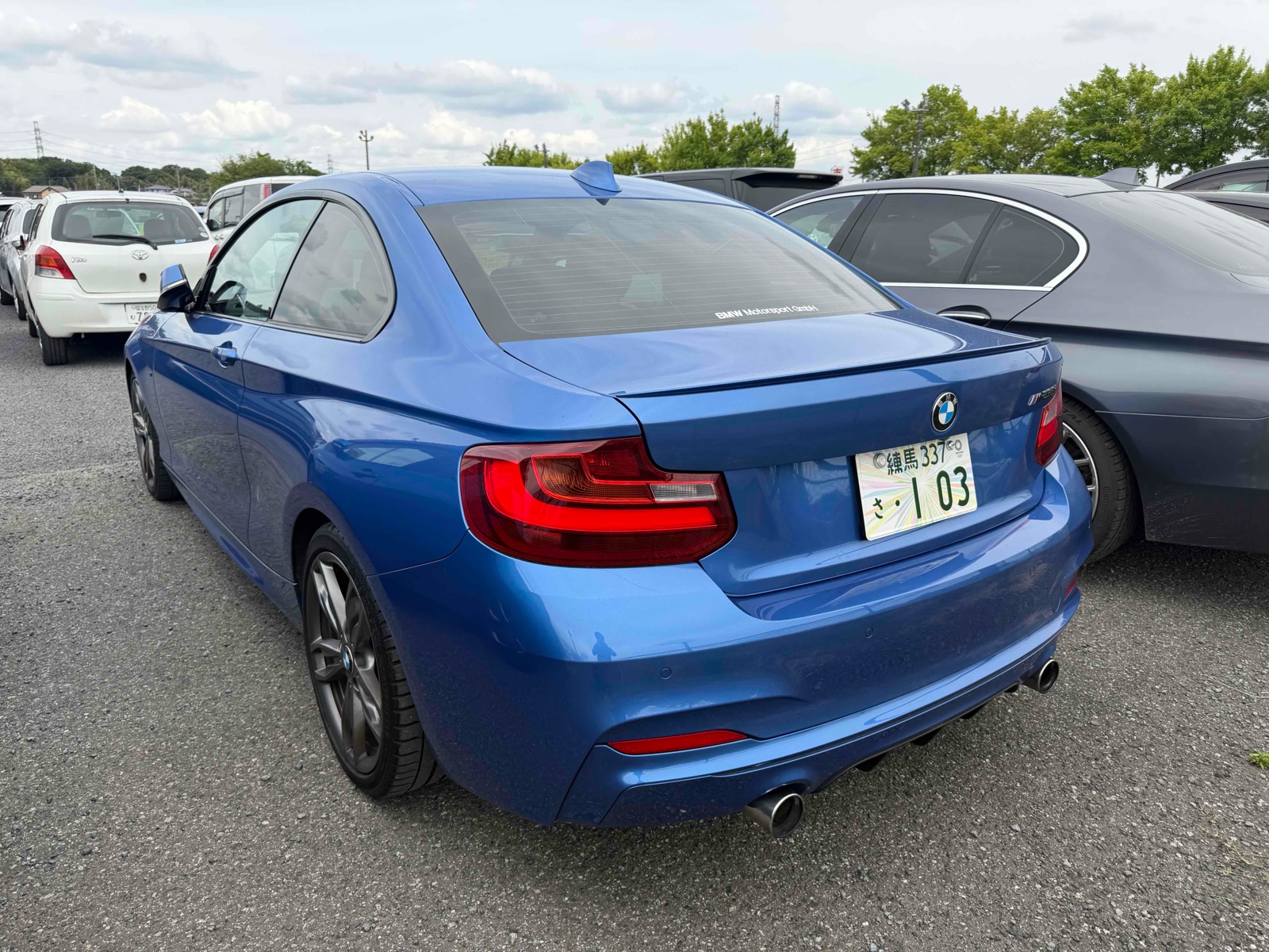 2014 BMW 2 SERIES 4 auction-graded Japanese used car for sale export to United Kingdom 