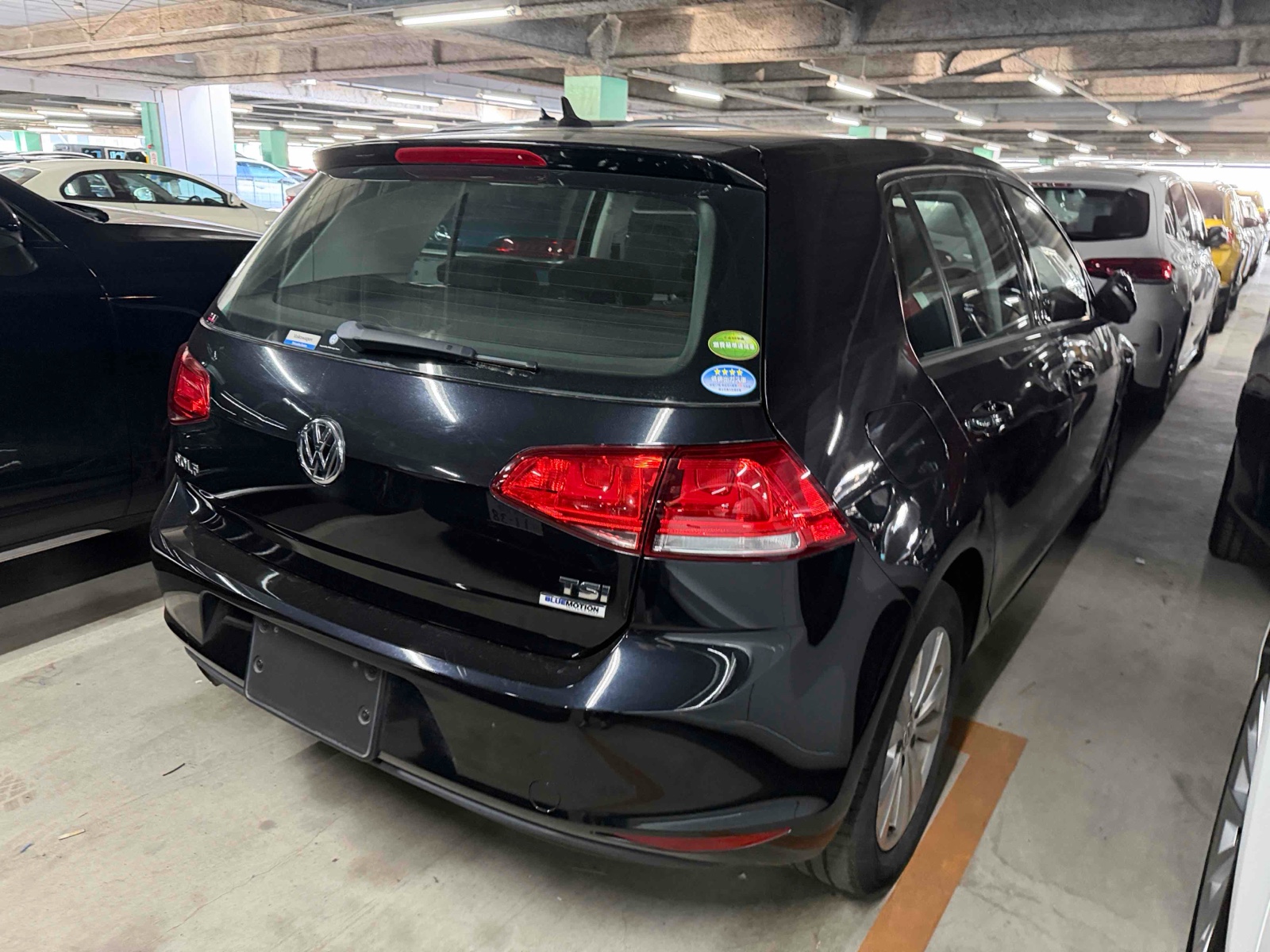 2015 VOLKSWAGEN GOLF 4 auction-graded Japanese used car for sale export to United Kingdom 