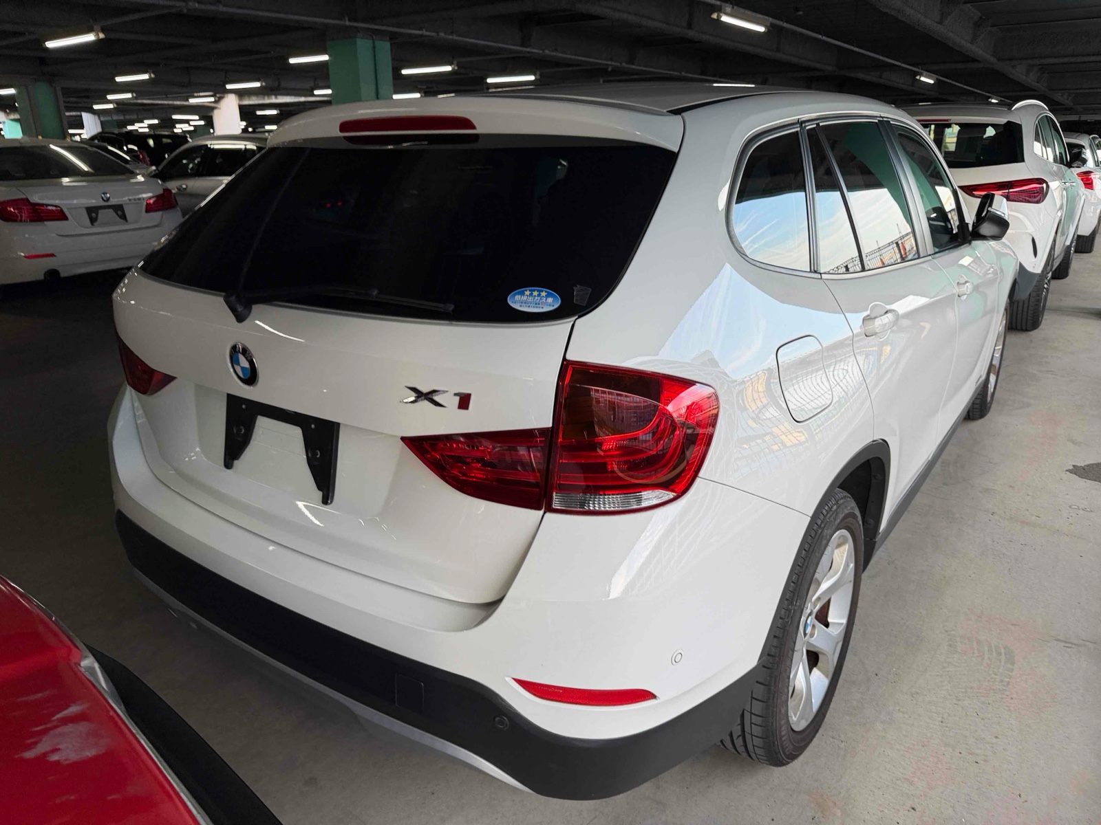 2013 BMW X1 4.5 auction-graded Japanese used car for sale export to United Kingdom 