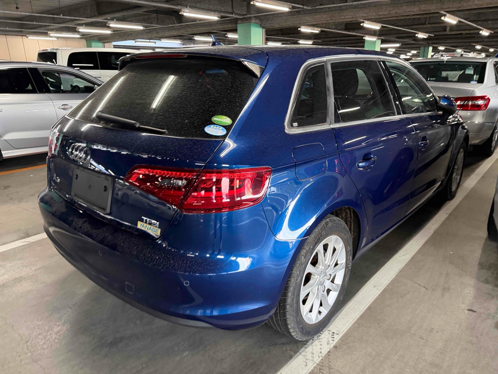 2016 AUDI A3 4 auction-graded Japanese used car for sale export to United Kingdom 