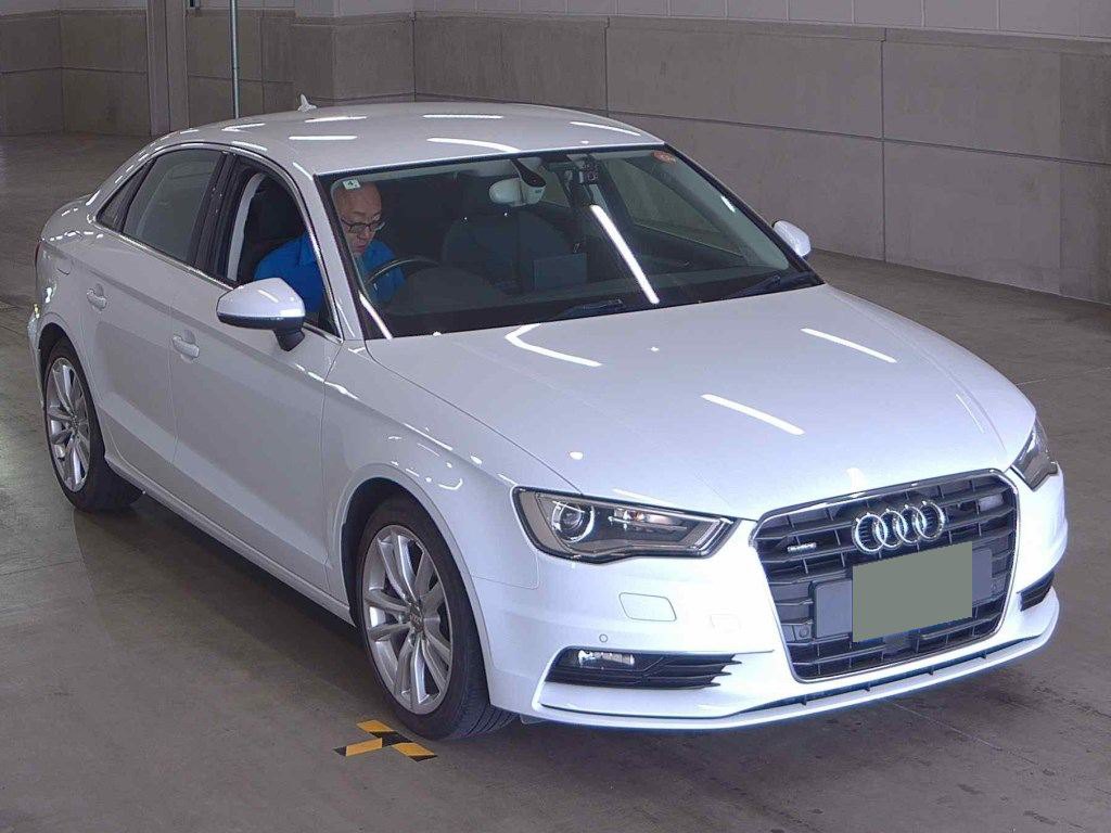 2014 AUDI A3 SEDAN 4 auction-graded Japanese used car for sale export to United Kingdom 
