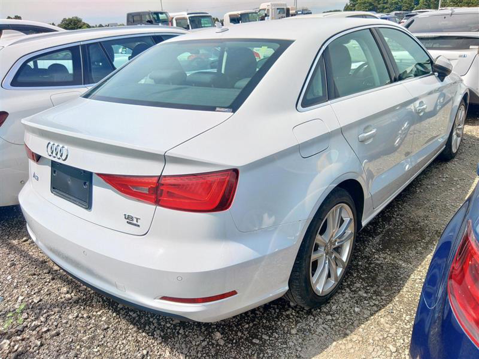 2014 AUDI A3 SEDAN 4 auction-graded Japanese used car for sale export to United Kingdom 