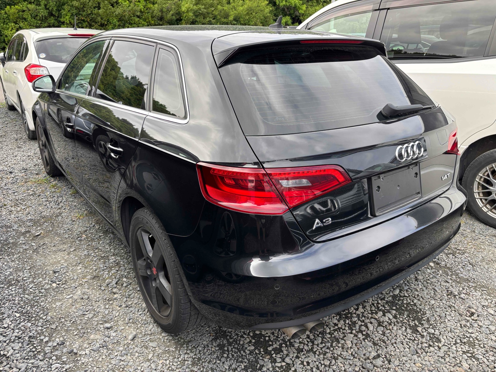 2014 AUDI A3 4 auction-graded Japanese used car for sale export to United Kingdom 