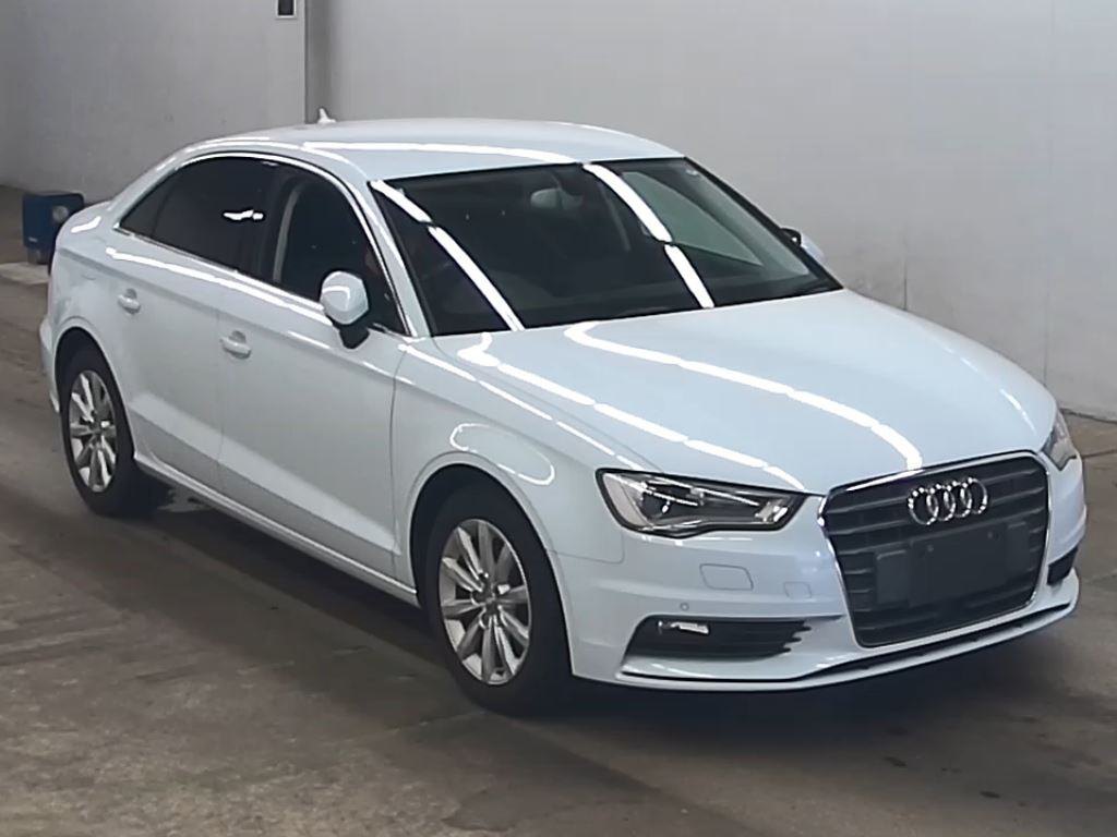 2015 AUDI A3 SEDAN 4 auction-graded Japanese used car for sale export to Ireland 