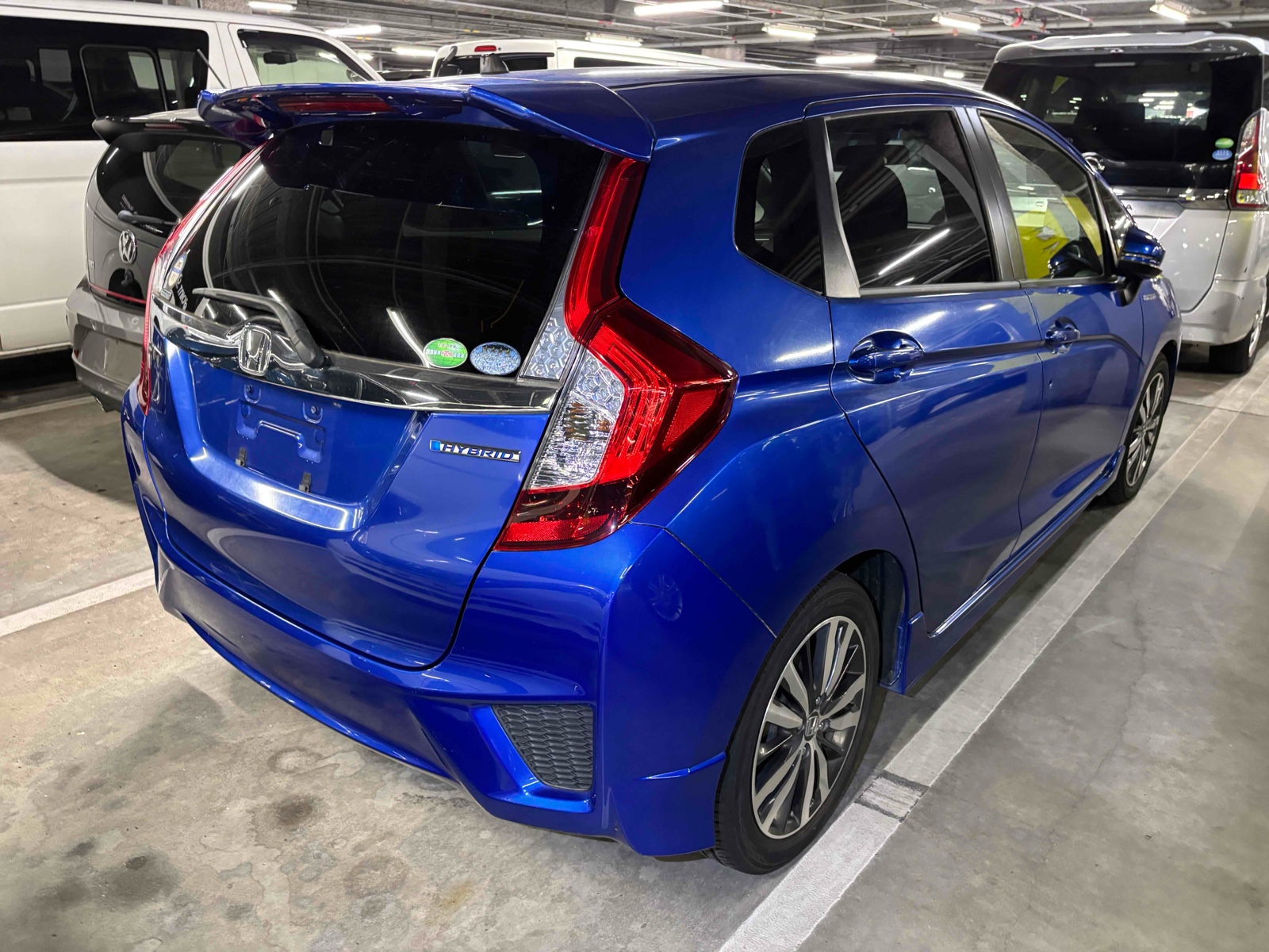 2014 HONDA FIT 4 auction-graded Japanese used car for sale export to United Kingdom 