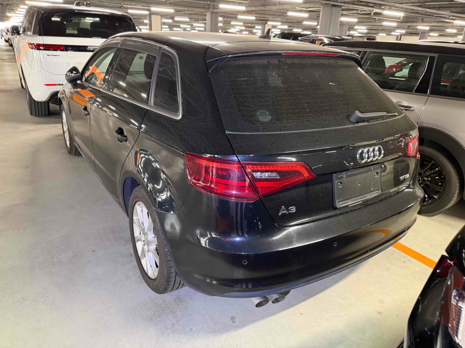 2015 AUDI A3 4 auction-graded Japanese used car for sale export to United Kingdom 