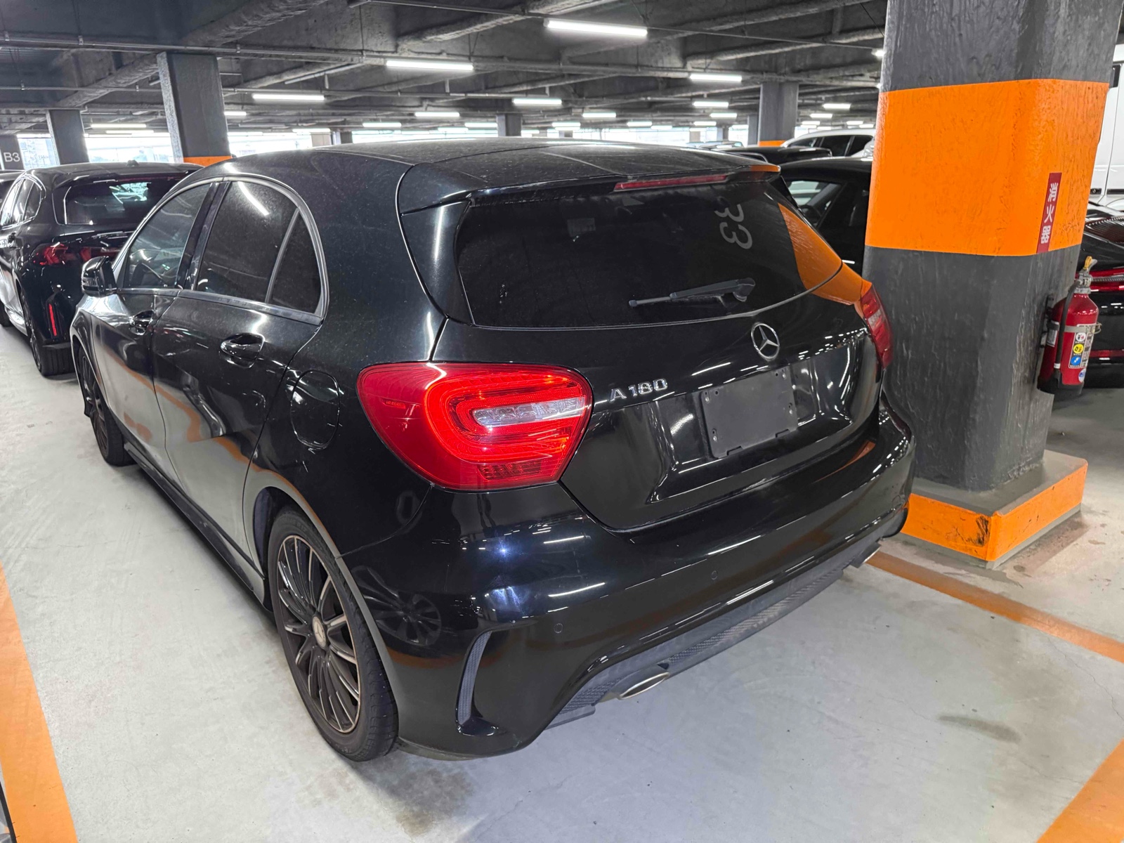 2013 MERCEDES BENZ A CLASS 4 auction-graded Japanese used car for sale export to United Kingdom 