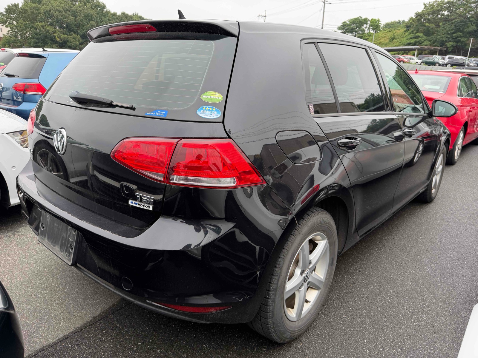 2015 VOLKSWAGEN GOLF 4 auction-graded Japanese used car for sale export to United Kingdom 