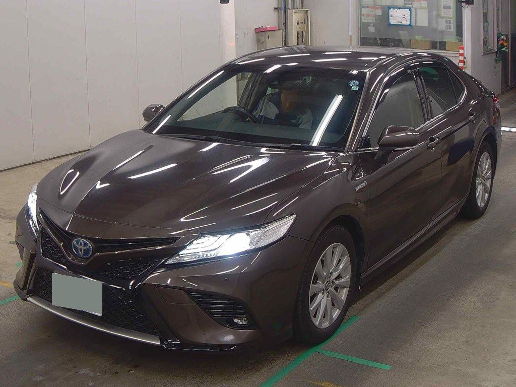 2019 TOYOTA CAMRY 4 auction-graded Japanese used car for sale export to Ireland 