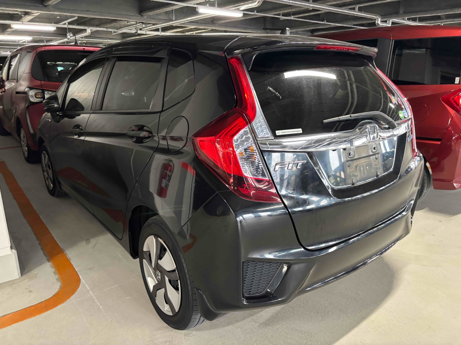2015 HONDA FIT 4 auction-graded Japanese used car for sale export to United Kingdom 