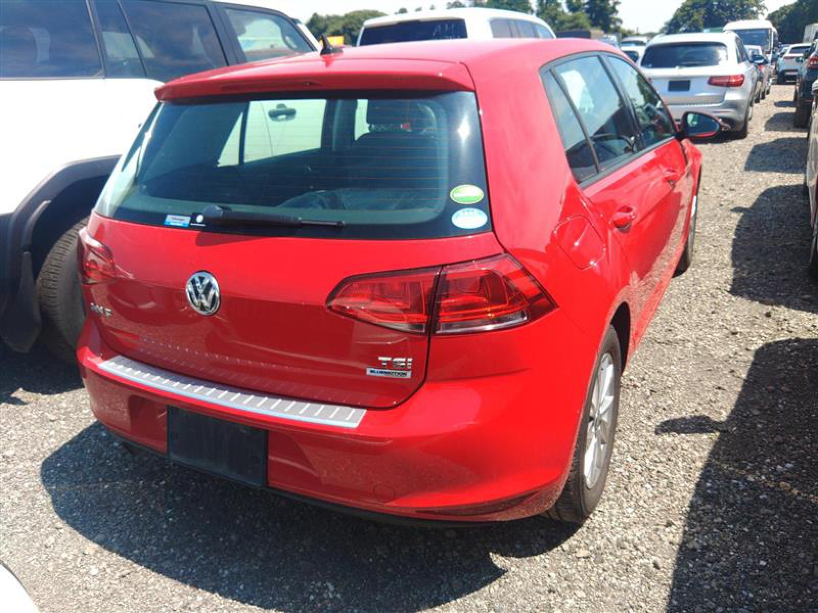 2015 VOLKSWAGEN GOLF 4 auction-graded Japanese used car for sale export to United Kingdom 