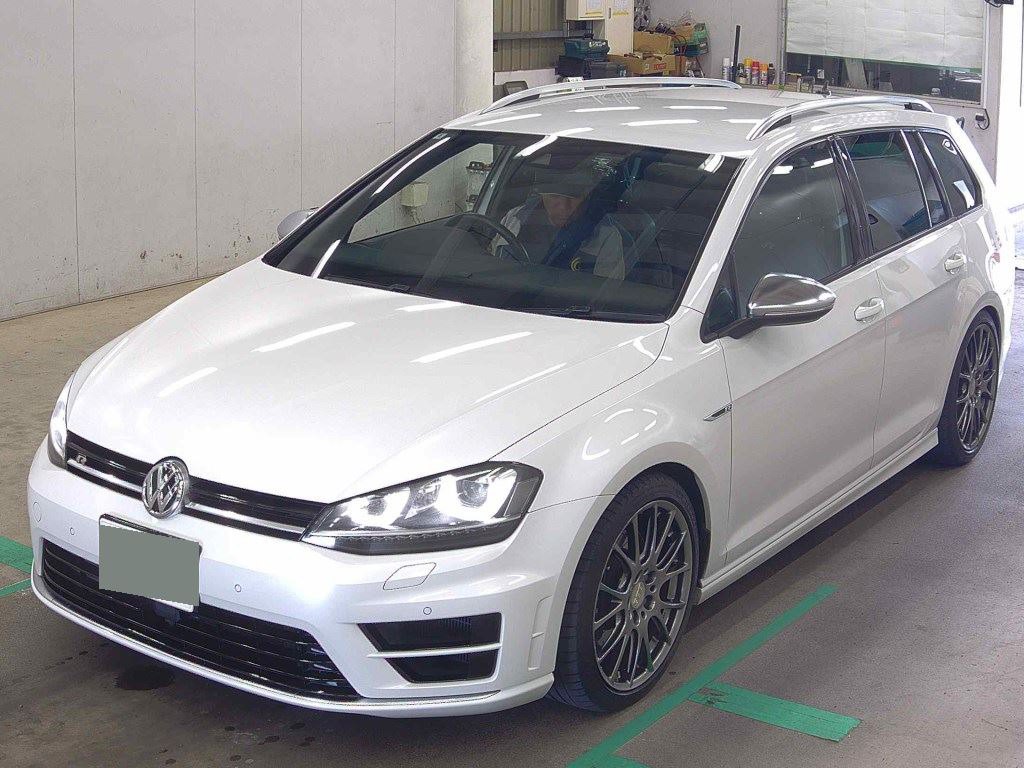 2015 VOLKSWAGEN GOLF VARIANT 4 auction-graded Japanese used car for sale export to United Kingdom 