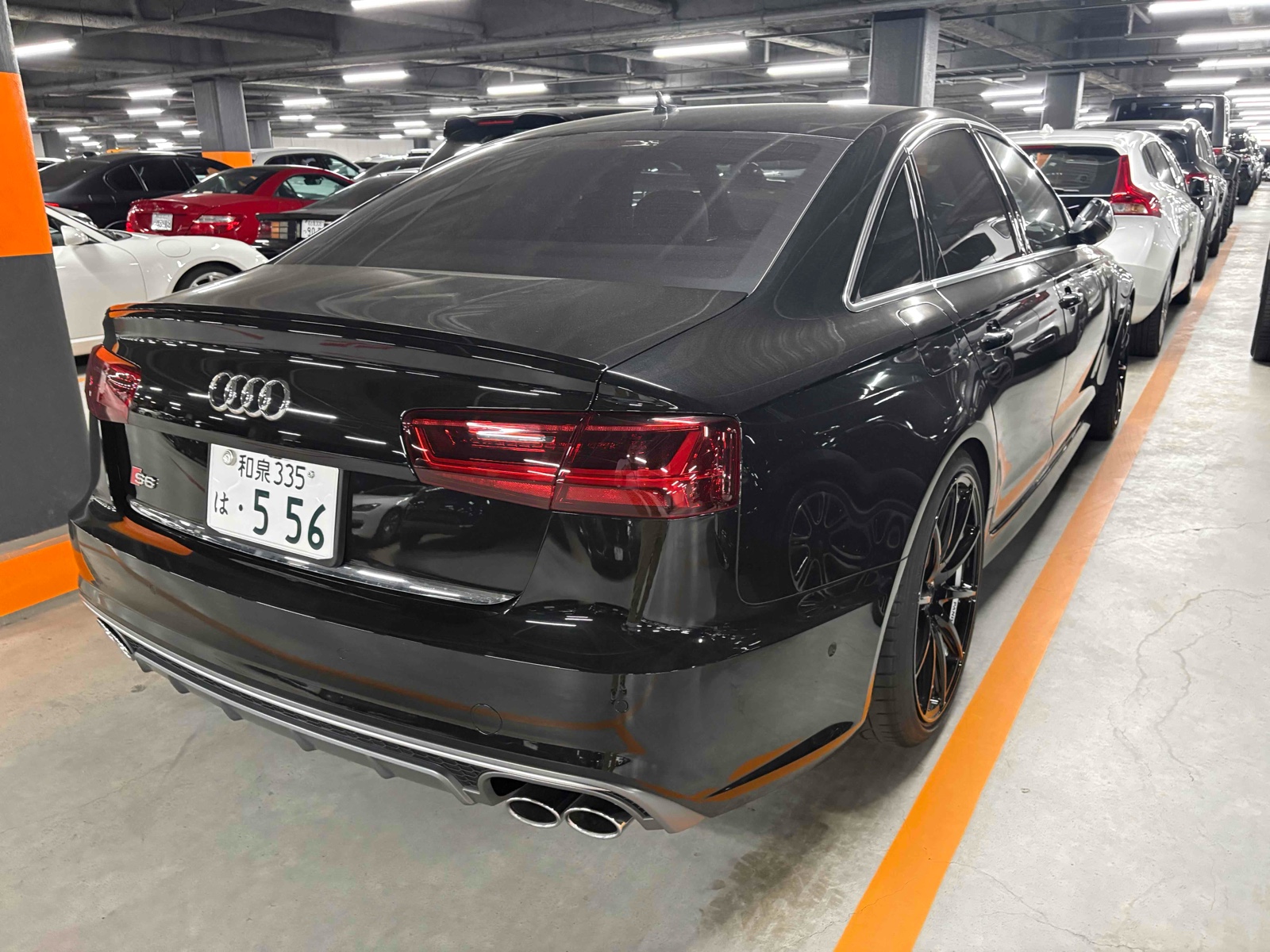 2017 AUDI S6 R auction-graded Japanese used car for sale export to United Kingdom 