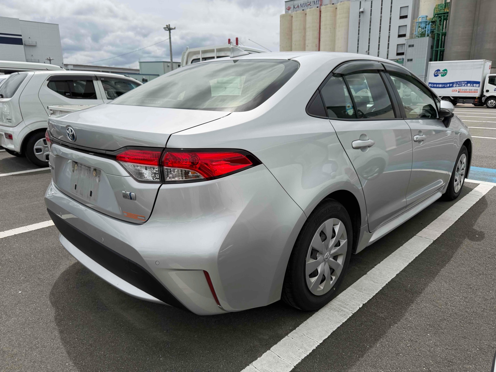 2021 TOYOTA COROLLA 3.5 auction-graded Japanese used car for sale export to United Kingdom 
