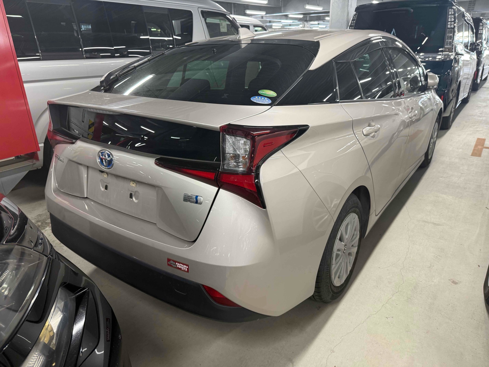 2019 TOYOTA PRIUS RA auction-graded Japanese used car for sale export to United Kingdom 