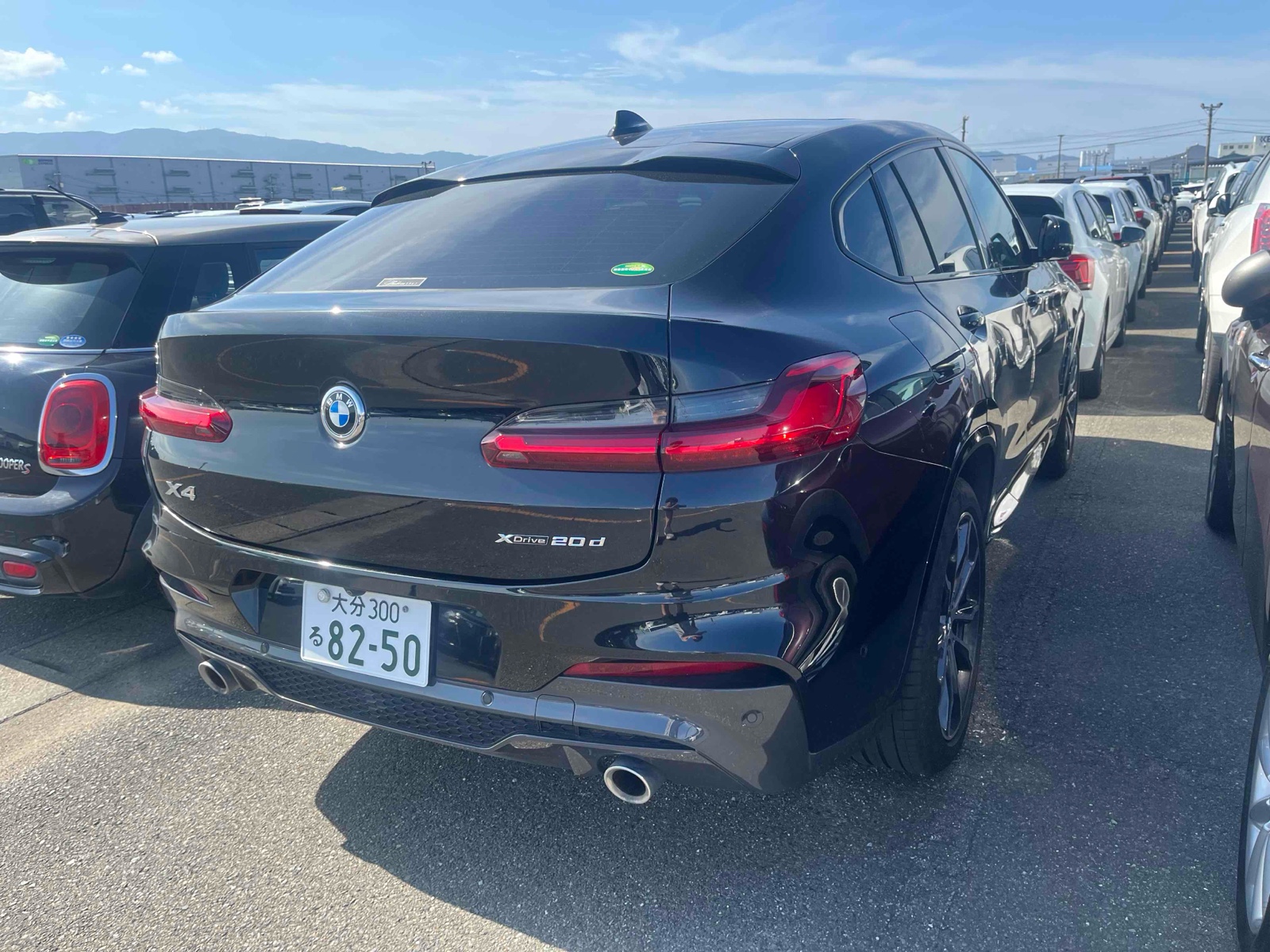 2020 BMW X4 4.5 auction-graded Japanese used car for sale export to United Kingdom 