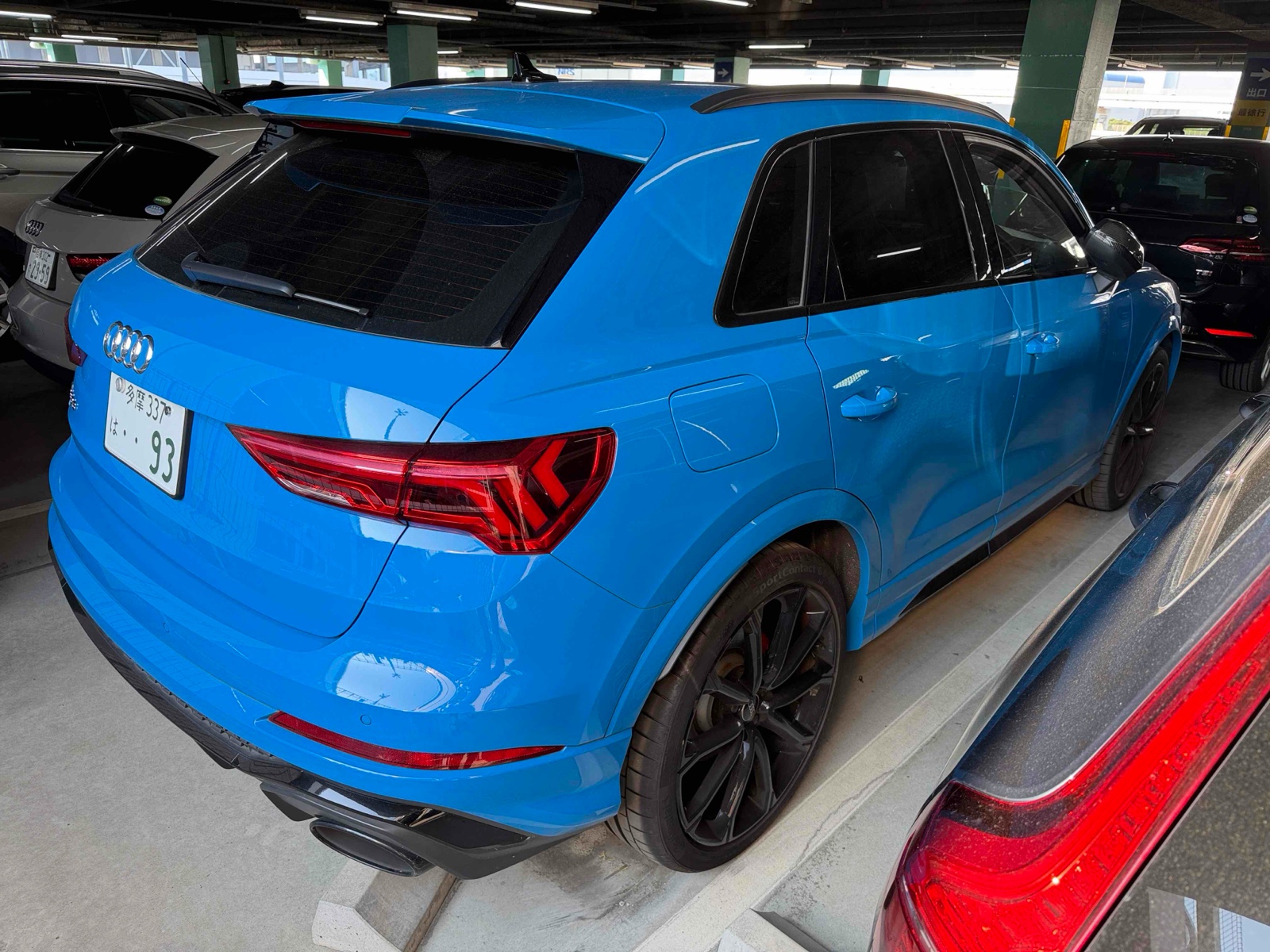 2020 AUDI RS Q3 4.5 auction-graded Japanese used car for sale export to United Kingdom 