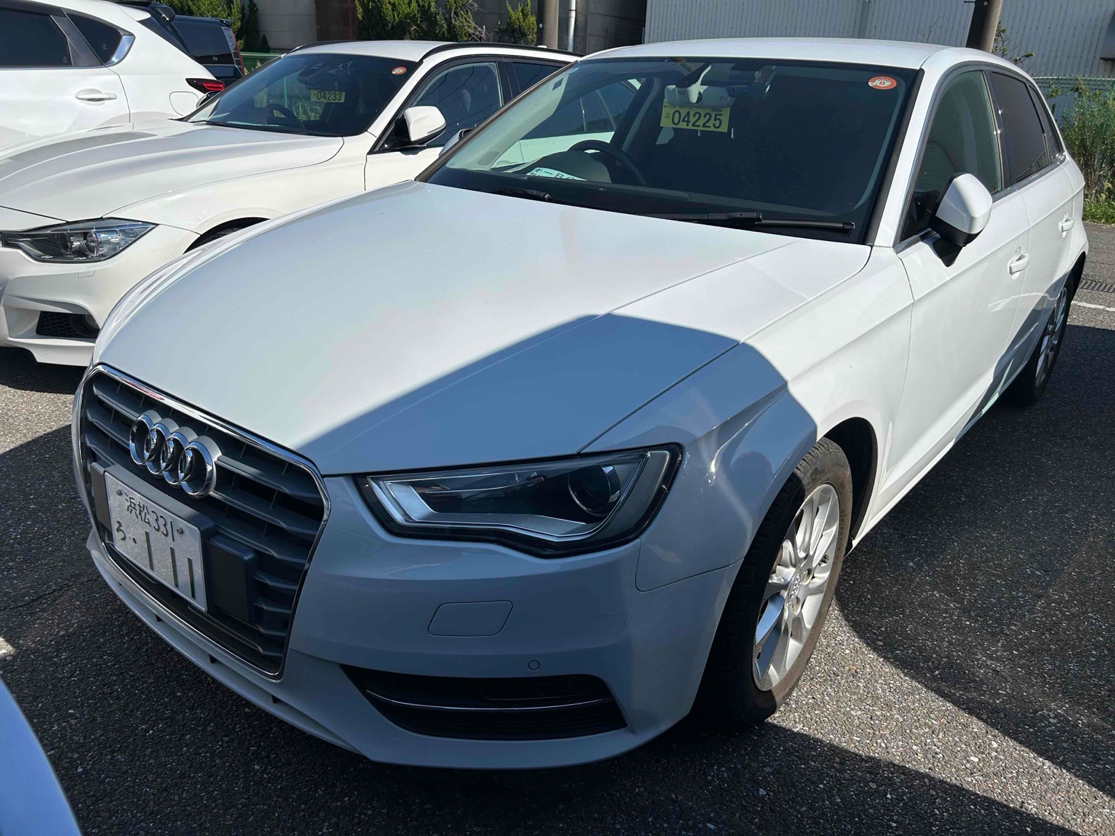2016 AUDI A3 4 auction-graded Japanese used car for sale export to Ireland 