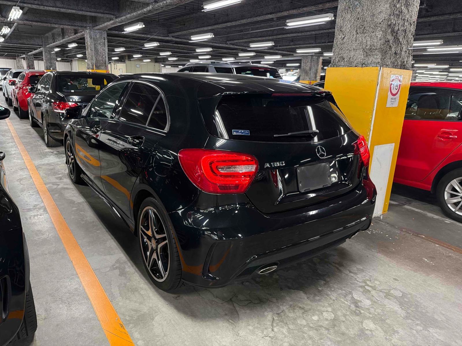 2013 MERCEDES BENZ A CLASS 4 auction-graded Japanese used car for sale export to United Kingdom 