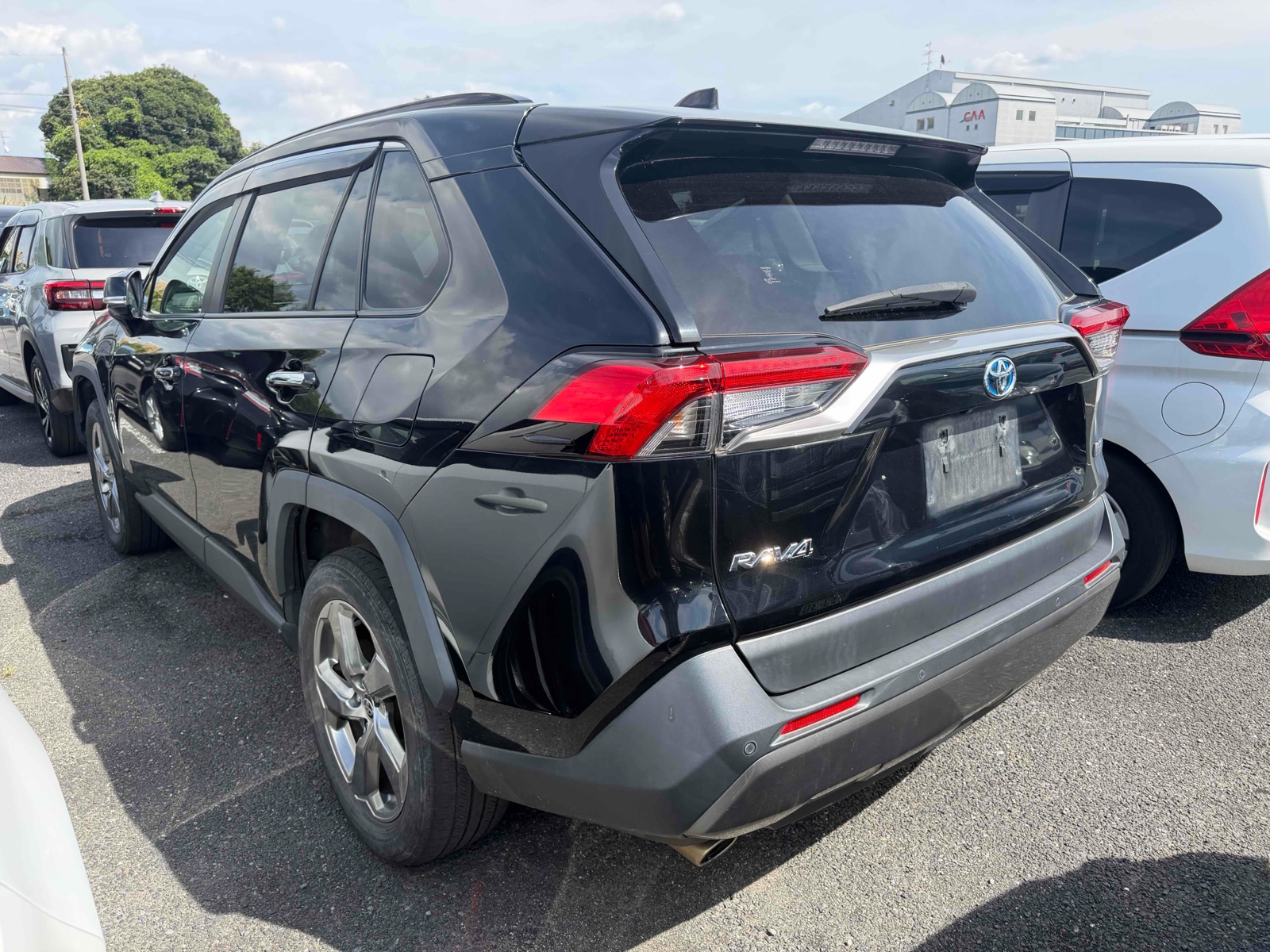 2021 TOYOTA RAV4 4 auction-graded Japanese used car for sale export to United Kingdom 