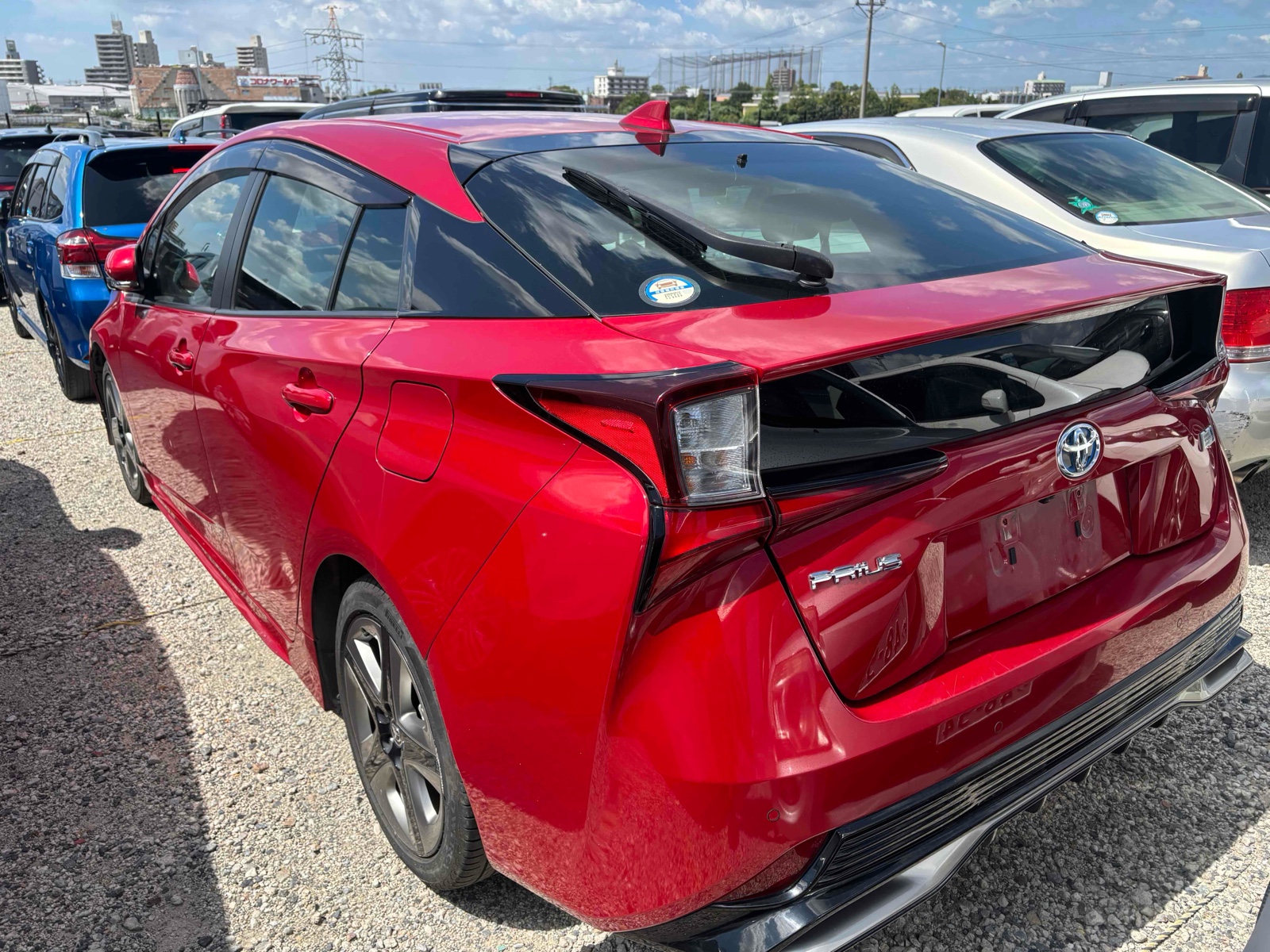 2022 TOYOTA PRIUS 3.5 auction-graded Japanese used car for sale export to United Kingdom 