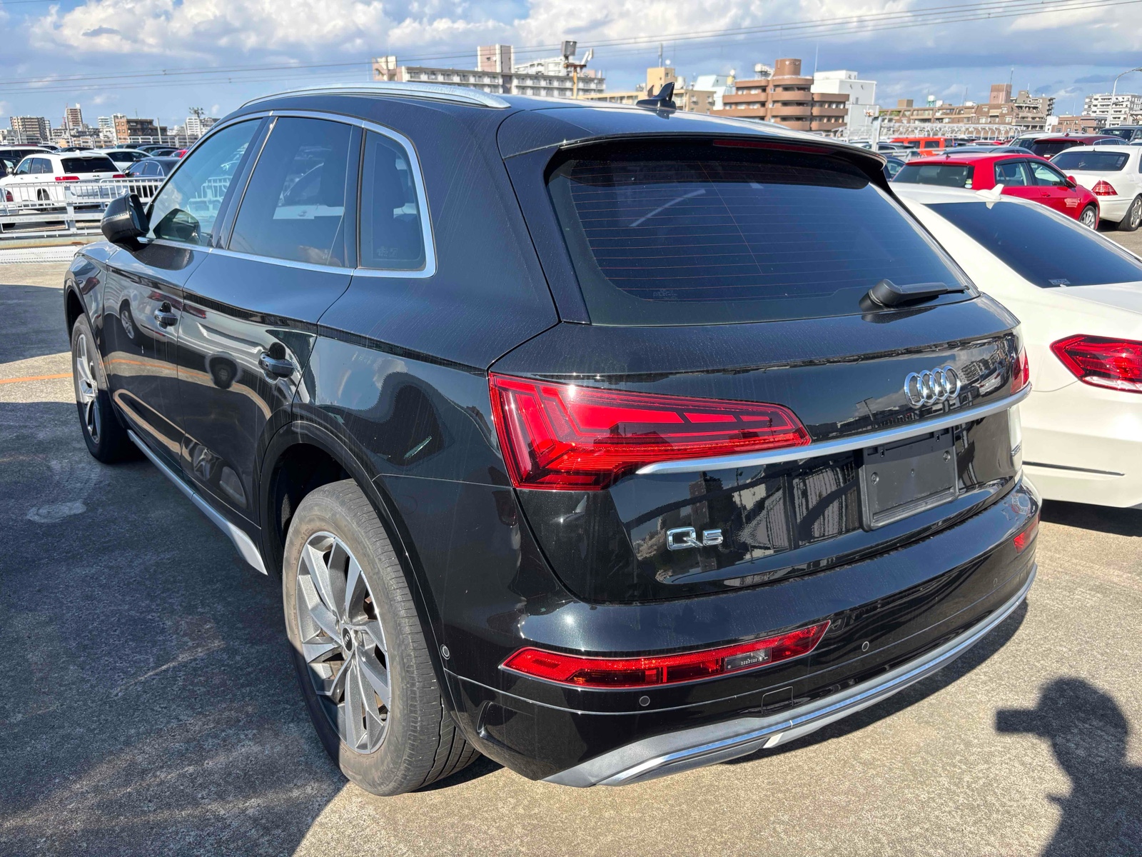 2021 AUDI Q5 4.5 auction-graded Japanese used car for sale export to United Kingdom 