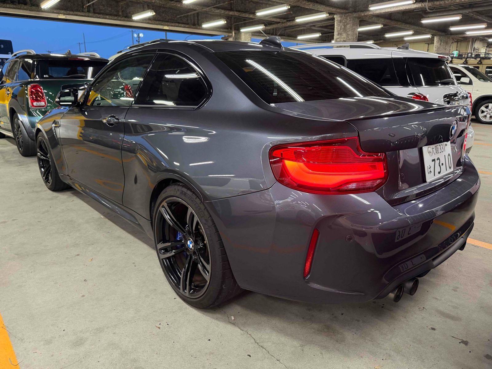 2018 BMW M2 4 auction-graded Japanese used car for sale export to United Kingdom 