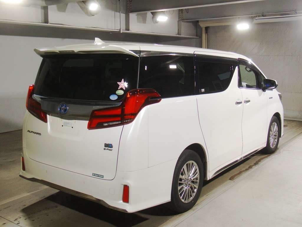 2021 TOYOTA ALPHARD 3.5 auction-graded Japanese used car for sale export to United Kingdom 