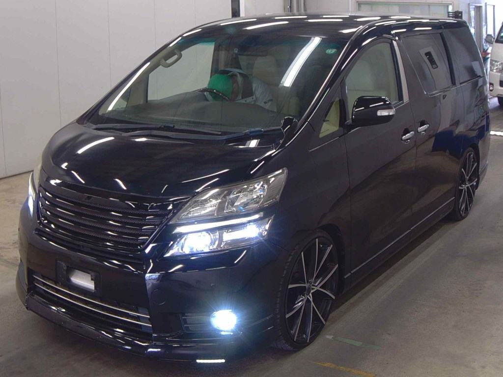 2013 TOYOTA VELLFIRE 3.5 auction-graded Japanese used car for sale export to United Kingdom 