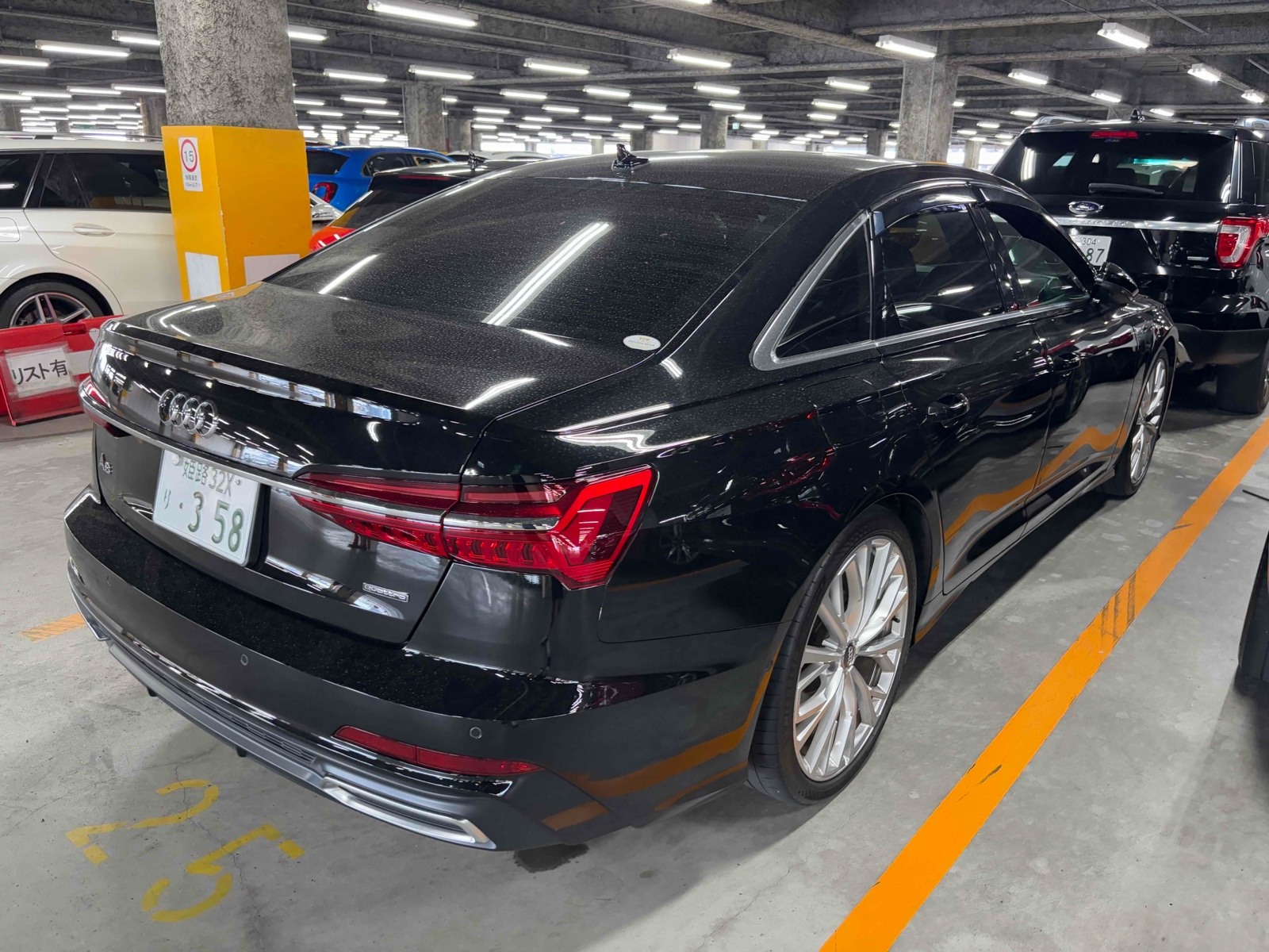 2019 AUDI A6 4 auction-graded Japanese used car for sale export to United Kingdom 