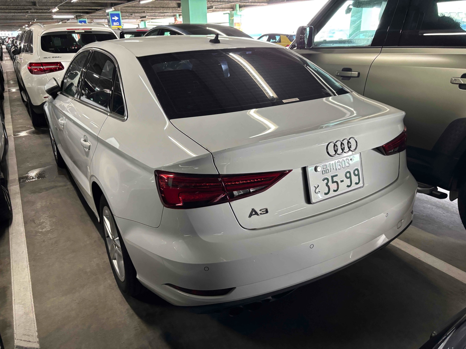 2020 AUDI A3 SEDAN 4 auction-graded Japanese used car for sale export to Ireland 