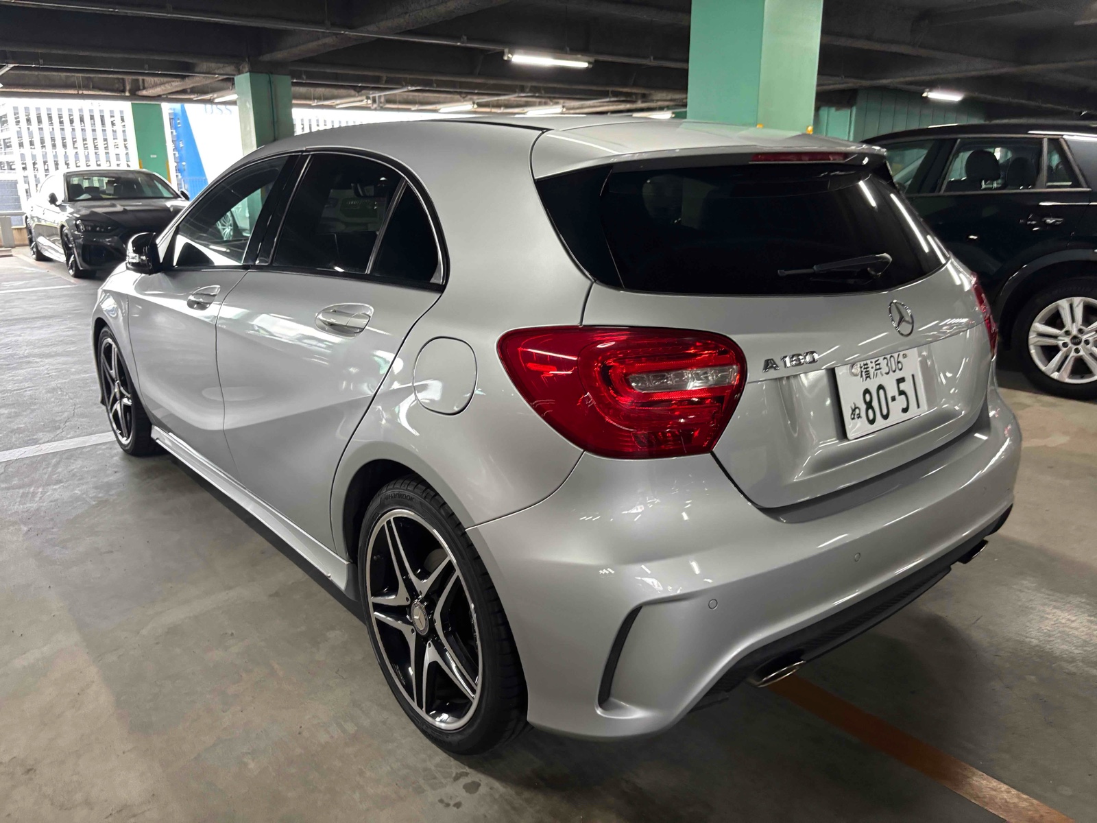 2014 MERCEDES BENZ A CLASS 4.5 auction-graded Japanese used car for sale export to Ireland 
